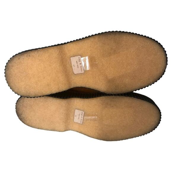 Rag & Bone Sloane Suede Platform Lace Up Combat Boots Size 41 - Picture 11 of 16